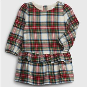 Baby Plaid Ruffle Dress